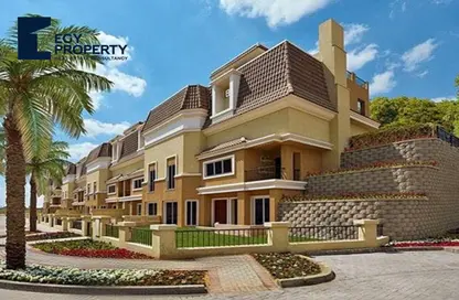 Townhouse - 4 Bedrooms - 4 Bathrooms for sale in Sarai - Mostakbal City Compounds - Mostakbal City - Future City - Cairo