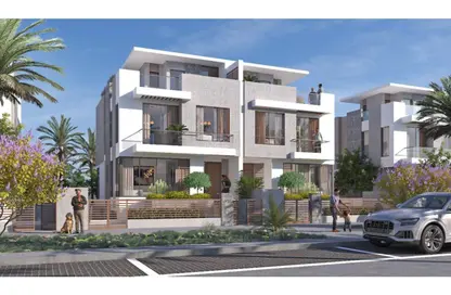 Villa - 4 Bedrooms - 5 Bathrooms for sale in Hood 7 Side St. - Green Belt - 6 October City - Giza