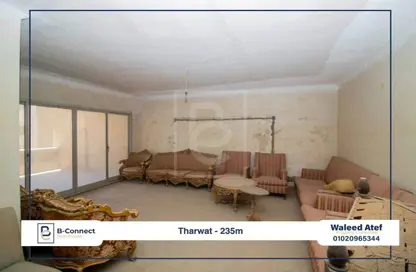 Apartment - 3 Bedrooms - 3 Bathrooms for sale in Abd Al Hameed El Deeb St. - Tharwat - Hay Sharq - Alexandria