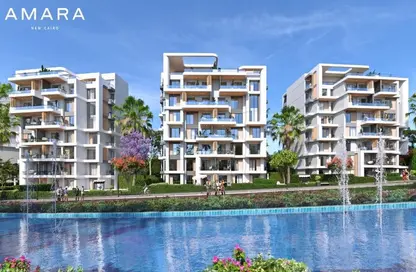 Apartment - 2 Bedrooms - 2 Bathrooms for sale in Amara - El Lotus - New Cairo City - Cairo