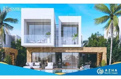 Chalet - 3 Bedrooms - 2 Bathrooms for sale in Azha North - Ras Al Hekma - North Coast