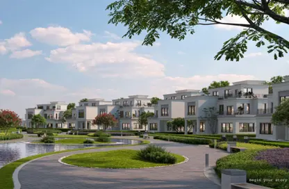 Townhouse - 4 Bedrooms - 4 Bathrooms for sale in Naia West - Sheikh Zayed Compounds - Sheikh Zayed City - Giza