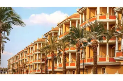 Twin House - 5 Bedrooms - 4 Bathrooms for sale in Cleopatra Palace - 5th District - Shorouk City - Cairo