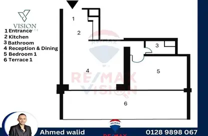 Apartment - 1 Bedroom - 1 Bathroom for sale in The Gate Towers - New Alamein City - North Coast