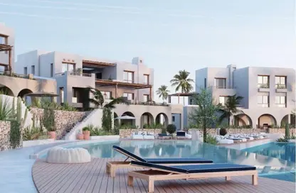 Chalet - 2 Bedrooms - 3 Bathrooms for sale in Makadi Orascom Resort - Makadi - Hurghada - Red Sea