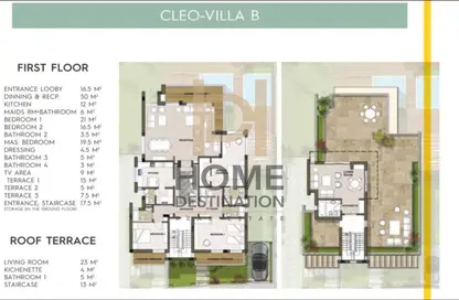 Villa - 3 Bedrooms - 4 Bathrooms for sale in Cleopatra Square - 26th of July Corridor - 6 October City - Giza