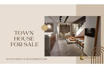 Townhouse - 4 Bedrooms - 4 Bathrooms for sale in Palm Hills Golf Extension - Al Wahat Road - 6 October City - Giza