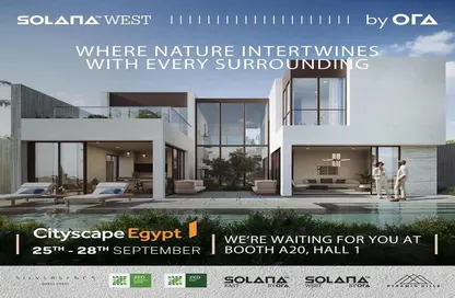 Villa - 4 Bedrooms - 4 Bathrooms for sale in Solana - New Zayed City - Sheikh Zayed City - Giza