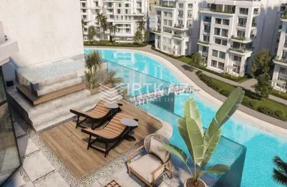 Apartment - 2 Bedrooms - 2 Bathrooms for sale in Lumia Residence - R7 - New Capital City - Cairo