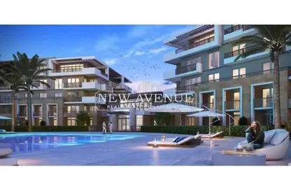 Apartment - 2 Bedrooms - 2 Bathrooms for sale in The Fourteen Golf Residences - Uptown Cairo - Mokattam - Cairo