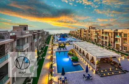 Hotel Apartment - 2 Bedrooms - 1 Bathroom for sale in Aroma Residence - Al Ain Al Sokhna - Suez