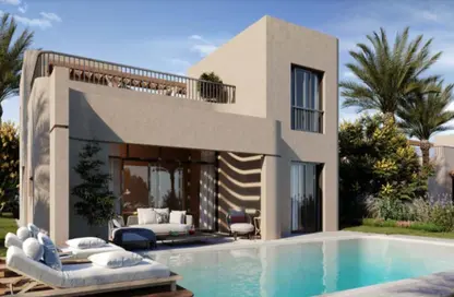 Villa - 4 Bedrooms - 4 Bathrooms for sale in Makadi Orascom Resort - Makadi - Hurghada - Red Sea