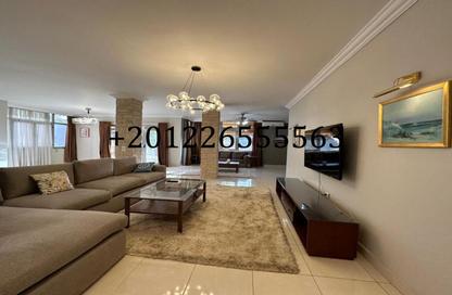 Apartment - 4 Bedrooms - 3 Bathrooms for rent in Street 19 - Maadi - Hay El Maadi - Cairo