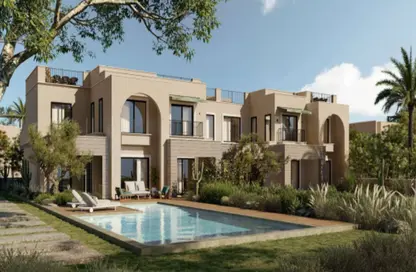 Townhouse - 3 Bedrooms - 4 Bathrooms for sale in Shedwan Resort - Al Gouna - Hurghada - Red Sea