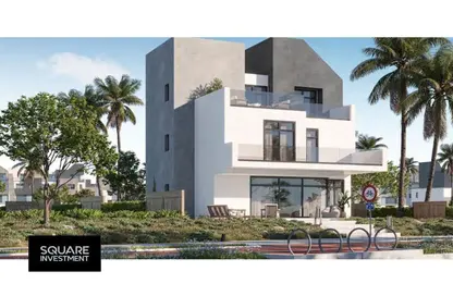 Villa - 5 Bedrooms - 4 Bathrooms for sale in Rivers - New Zayed City - Sheikh Zayed City - Giza
