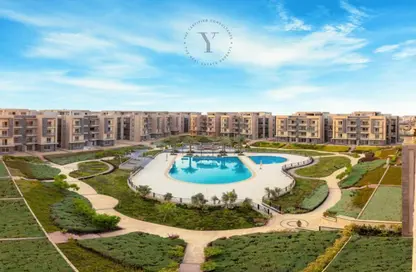 Apartment - 2 Bedrooms - 2 Bathrooms for sale in Galleria Moon Valley - South Investors Area - New Cairo City - Cairo