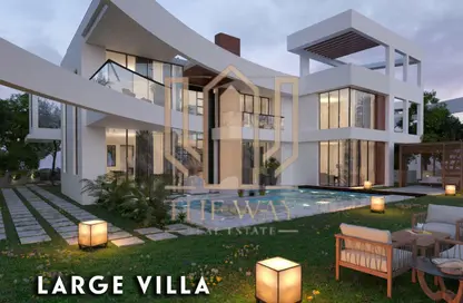 Villa - 5 Bedrooms - 4 Bathrooms for sale in Lake West - Sheikh Zayed Compounds - Sheikh Zayed City - Giza