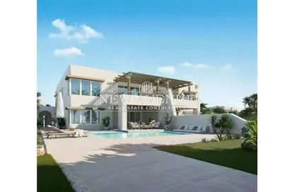 Chalet - 2 Bedrooms - 3 Bathrooms for sale in Hacienda Waters - Qesm Ad Dabaah - North Coast