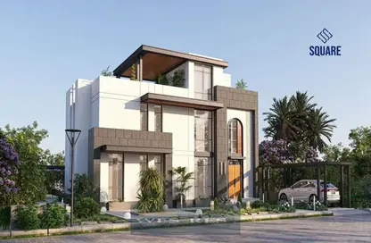 Townhouse - 3 Bedrooms - 5 Bathrooms for sale in Al Karma Gates - New Zayed City - Sheikh Zayed City - Giza