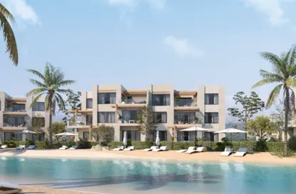 Chalet - 2 Bedrooms - 2 Bathrooms for sale in Makadi Orascom Resort - Makadi - Hurghada - Red Sea