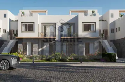 Townhouse - 4 Bedrooms - 4 Bathrooms for sale in Six West - Beverly Hills - Sheikh Zayed Compounds - Sheikh Zayed City - Giza