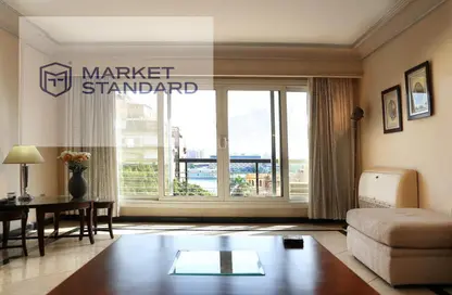 Apartment - 2 Bedrooms - 2 Bathrooms for rent in Al Gabalaya St. - Zamalek - Cairo