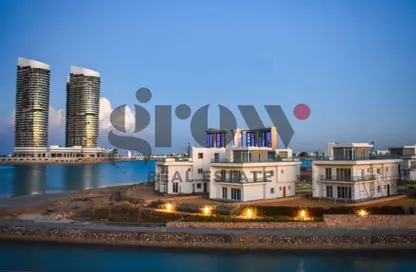 Hotel Apartment - 3 Bedrooms - 3 Bathrooms for sale in Mazarine - New Alamein City - Al Alamein - North Coast