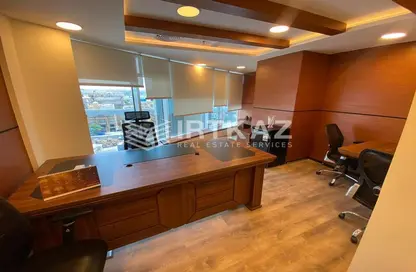 Office Space - Studio - 3 Bathrooms for rent in One Piece - North Teseen St. - The 5th Settlement - New Cairo City - Cairo