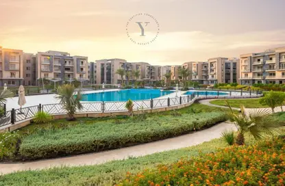 Apartment - 2 Bedrooms - 2 Bathrooms for sale in Galleria Moon Valley - South Investors Area - New Cairo City - Cairo