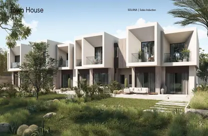 Townhouse - 4 Bedrooms - 4 Bathrooms for sale in Solana - New Zayed City - Sheikh Zayed City - Giza