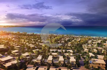 Chalet - 2 Bedrooms - 3 Bathrooms for sale in Ramla Lakeside - Qesm Ad Dabaah - North Coast