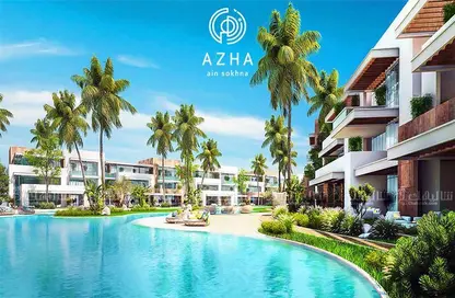 Chalet - 1 Bedroom - 1 Bathroom for sale in Azha - Al Ain Al Sokhna - Suez