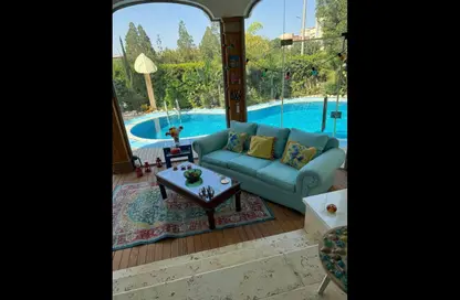 Villa - 4 Bedrooms - 5 Bathrooms for rent in Beverly Hills Road - 17th District - Sheikh Zayed City - Giza