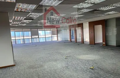 Office Space - Studio - 2 Bathrooms for sale in Bank Center Street - South Teseen St. - The 5th Settlement - New Cairo City - Cairo