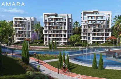 Apartment - 3 Bedrooms - 3 Bathrooms for sale in Amara - El Lotus - New Cairo City - Cairo