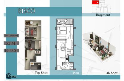 Apartment - 1 Bedroom - 1 Bathroom for sale in Intercontinental District - Hurghada - Red Sea