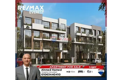 Apartment - 2 Bedrooms - 2 Bathrooms for sale in Lugar - New Zayed City - Sheikh Zayed City - Giza