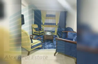 Apartment - 2 Bedrooms - 2 Bathrooms for rent in Omar Lotfy St. - Ibrahimia - Hay Wasat - Alexandria