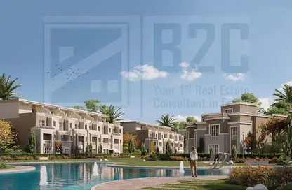 Townhouse - 4 Bedrooms - 5 Bathrooms for sale in The Butterfly - Mostakbal City Compounds - Mostakbal City - Future City - Cairo