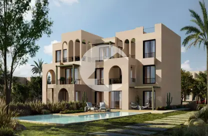 Twin House - 3 Bedrooms - 3 Bathrooms for sale in Makadi Orascom Resort - Makadi - Hurghada - Red Sea