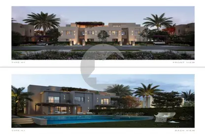 Villa - 3 Bedrooms - 3 Bathrooms for sale in O West - 6 October Compounds - 6 October City - Giza