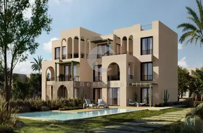 Twin House - 3 Bedrooms - 4 Bathrooms for sale in Tawila El Gouna - Al Gouna - Hurghada - Red Sea