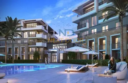 Apartment - 3 Bedrooms - 3 Bathrooms for sale in The Fourteen Golf Residences - Uptown Cairo - Mokattam - Cairo