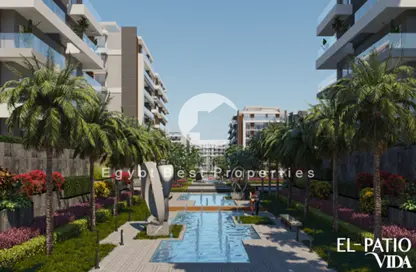 Apartment - 4 Bedrooms - 4 Bathrooms for sale in El Patio 7 - 5th Settlement Compounds - The 5th Settlement - New Cairo City - Cairo