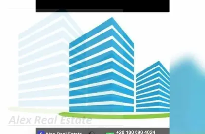 Office Space - Studio - 2 Bathrooms for rent in Al Geish Road - Glim - Hay Sharq - Alexandria