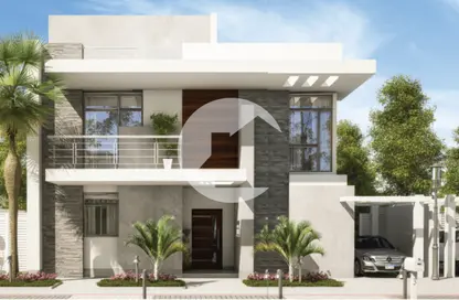 Villa - 5 Bedrooms - 6 Bathrooms for sale in Al Maqsad - New Capital Compounds - New Capital City - Cairo