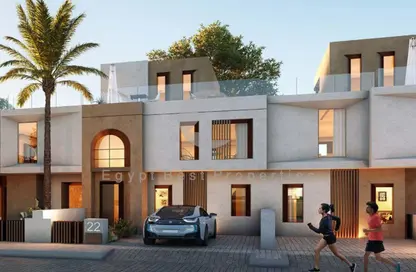 Townhouse - 3 Bedrooms - 4 Bathrooms for sale in Vye Sodic - New Zayed City - Sheikh Zayed City - Giza