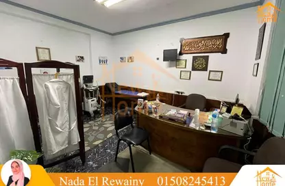 Office Space - Studio - 2 Bathrooms for sale in Ibrahim Rady St. - Bolkly - Hay Sharq - Alexandria
