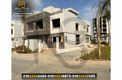 Twin House - 4 Bedrooms - 3 Bathrooms for sale in Sun Capital - Fayoum Desert road - 6 October City - Giza