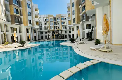 Apartment - 3 Bedrooms - 1 Bathroom for sale in Aqua Palms Resort - Hurghada Resorts - Hurghada - Red Sea